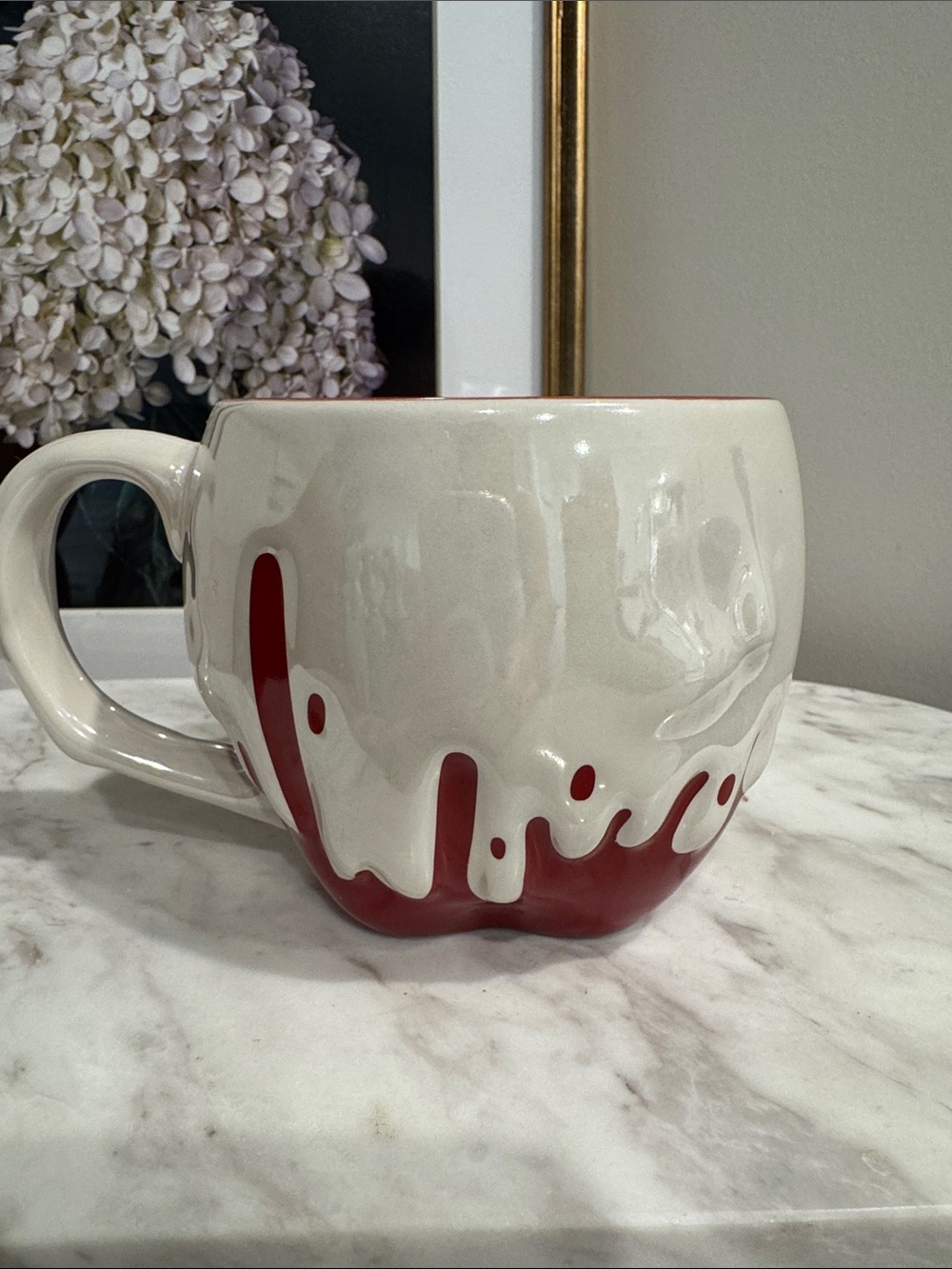 Disney Snow White Poison Apple Skull Mug - Picture 2 of 5